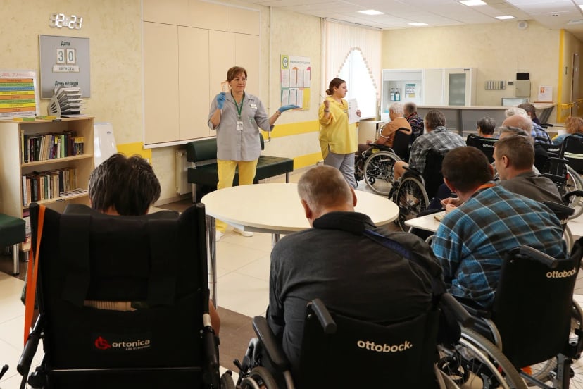 Групповое занятие-Медицинские логопеды